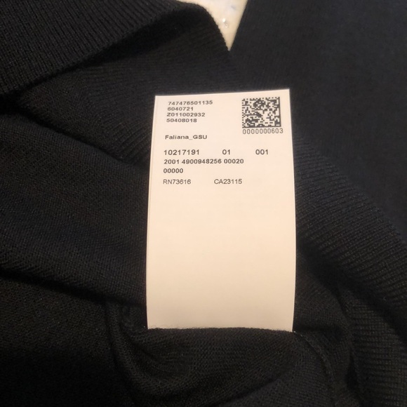 BOSS by Hugo Boss Merino Wool Turtle Neck Sweater Men’s Size XL - Picture 7 of 11